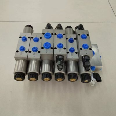 Qualität  Customized valve manifolds OEM / ODM Hydraulic Valve Manifolds Solenoid Proportional Valve Group usine