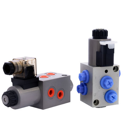 Ausgeschaltetes Magnetventil 6 Weg 2 Position Hydraulisches elektrisches Ventil