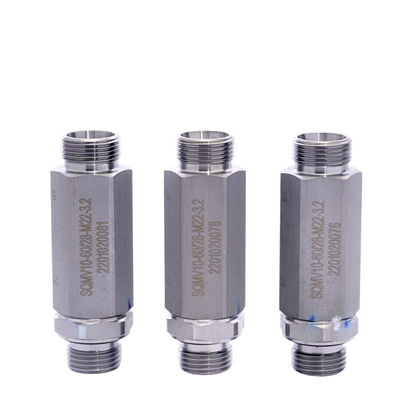 350 Bar hydraulisches Durchflussventil Eisen Einweg-Solenoiddrosselventil