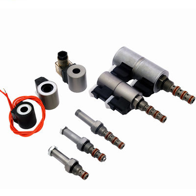Energieversorgte Dual Coil Patrone Magnetventil hydraulische 4 Weg 3 Position