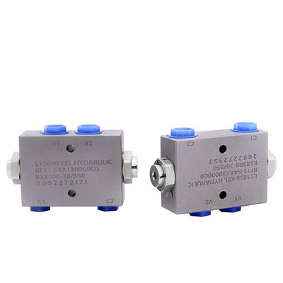 35 MPa Druck Hydraulisches Doppelverschlussventil Hauptscheckventile
