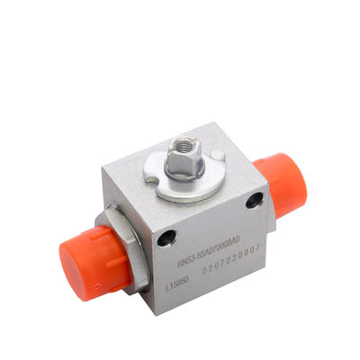 Hydraulisches 2-Wege-3-Wege Kugelventil Direkt abgeschnittenes Ventil Stahlkörper