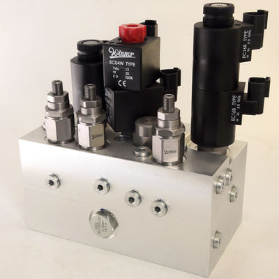 Modulare Hydraulikventil-Gliedereien Gruppen Aluminiumblock
