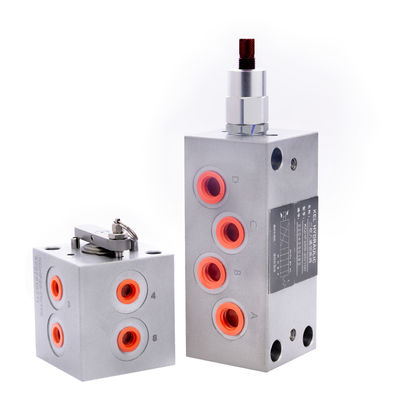 8 Weg 2 Position Hydraulisches Magnetventil Elektrische Stahlkarosserie