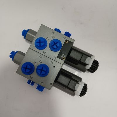 315Bar Industrie-Hydraulikventil 6 Weg 2 Position Doppelsolenoidventil
