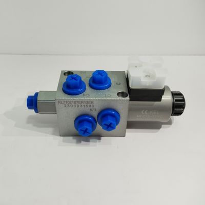 Hydraulisch-elektrisch An-Aus-Solenoidventil 2 Position 6 Wege Stahl-Eisenkörper
