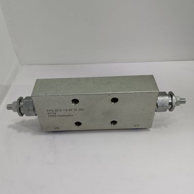 Zwei hydraulische Ausgleichsventilpatronen