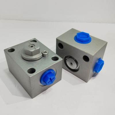 315 Bar Hochdruck-Hydraulisches Kugelventil Zweiwege Zwei-Position Gerade Typ