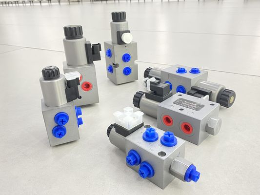 Hydraulisch-elektrische 6-Wege-2-Solenoidventil mit ER / DG-Anschluss