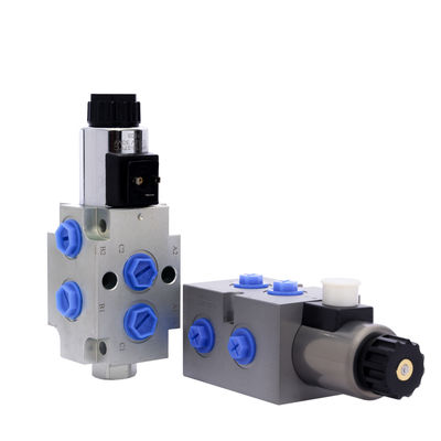 Ausgeschaltetes Magnetventil 6 Weg 2 Position Hydraulisches elektrisches Ventil