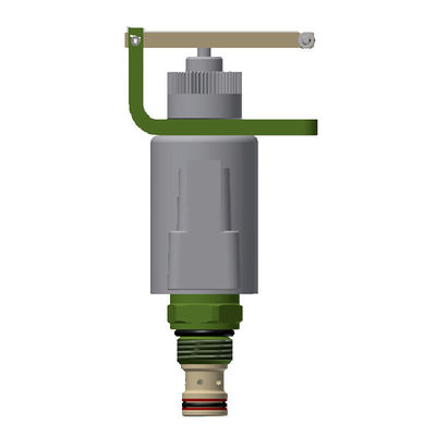 Hydraulisches kundenspezifisches Ventil 60L Strömungssolenoid proportionales Ventil mit verstellbarer Durchflussrate