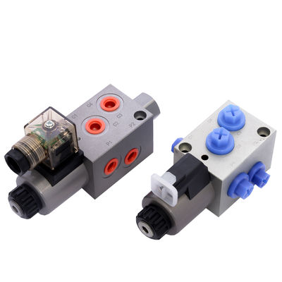 Hocheffizientes Magnetventil 6 Weg 2 Position Hydraulisches elektrisches Ventil